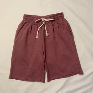 UO Purple Bermuda Sweat Short | Urban Outfitters